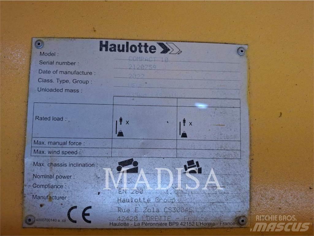 Haulotte COMPACT 10 Nožnicové zdvíhacie plošiny