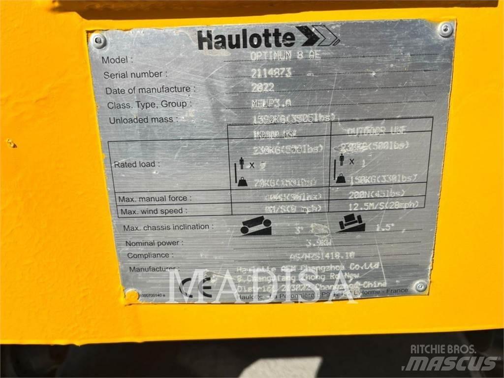 Haulotte OPTIMUM 8 Nožnicové zdvíhacie plošiny