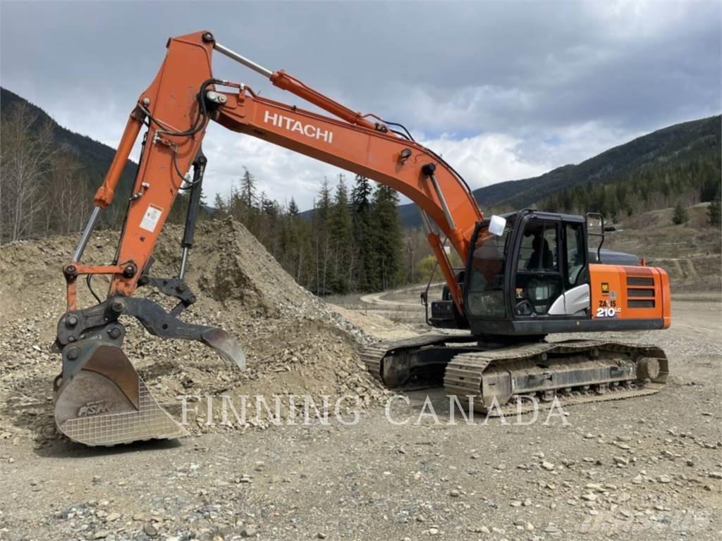 Hitachi ZX210LC Pásové rýpadlá