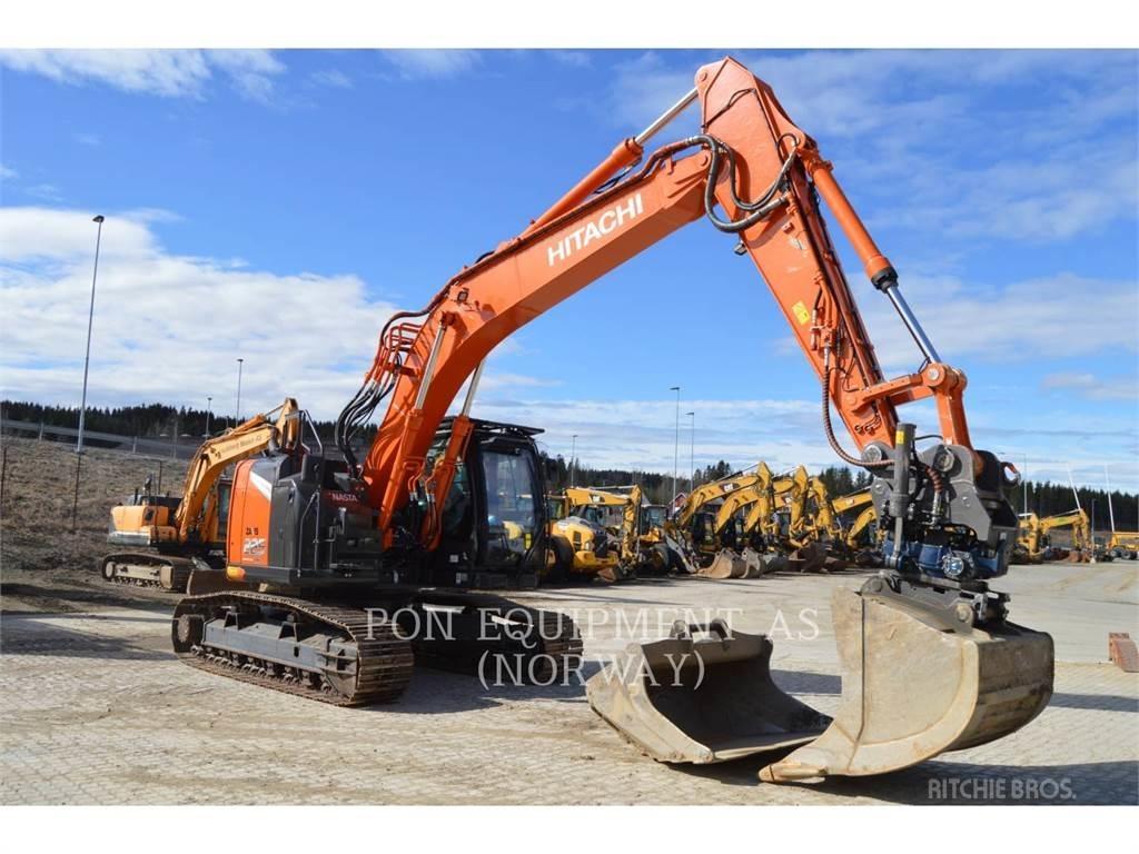 Hitachi ZX225 Pásové rýpadlá