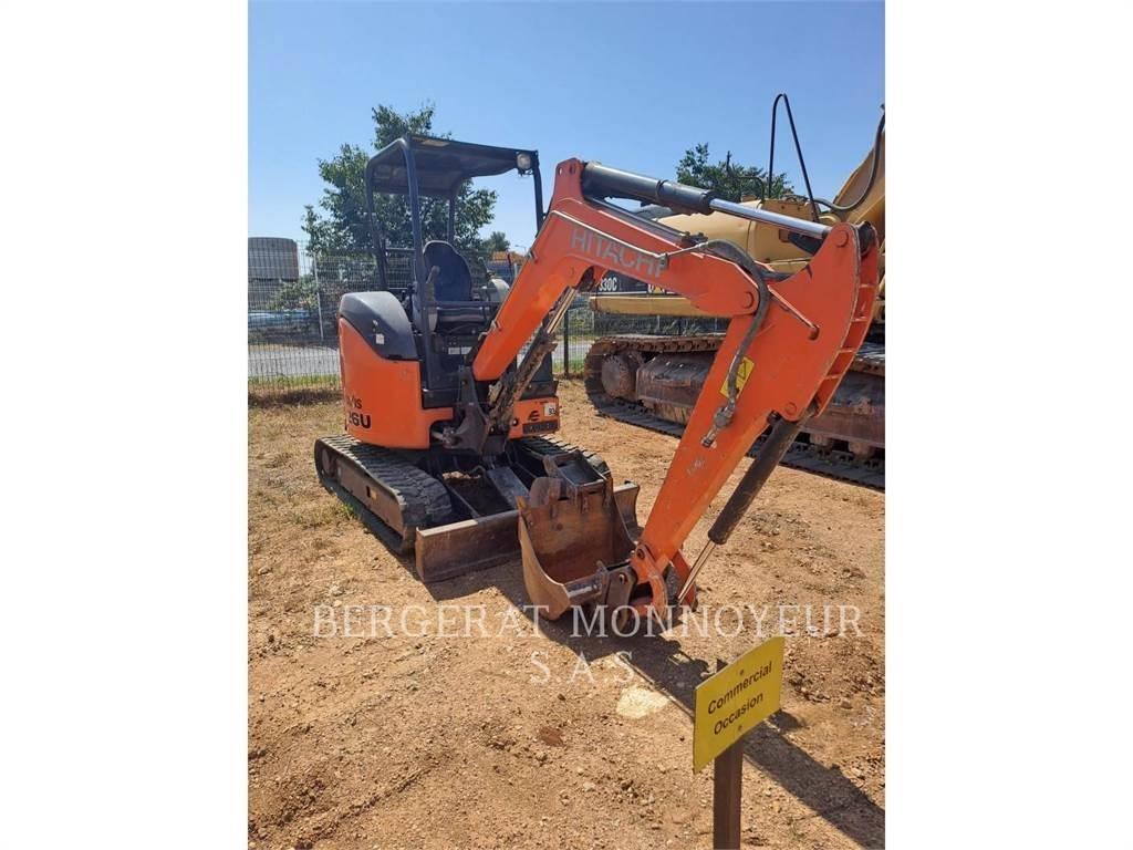 Hitachi ZX26U Pásové rýpadlá