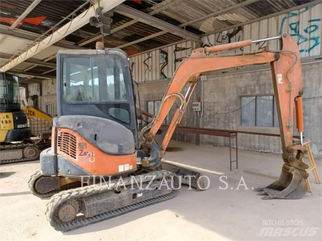 Hitachi ZX33 Pásové rýpadlá