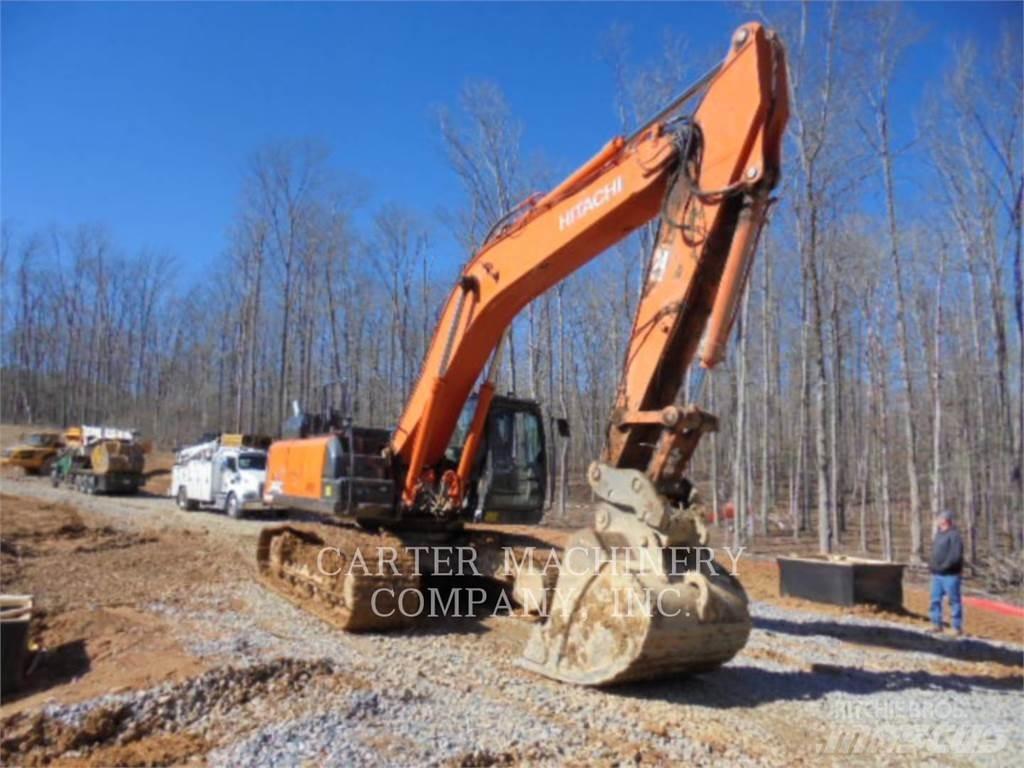 Hitachi ZX350 Pásové rýpadlá