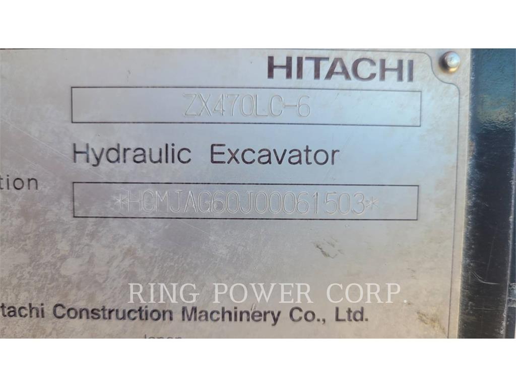 Hitachi ZX470LC6 Pásové rýpadlá