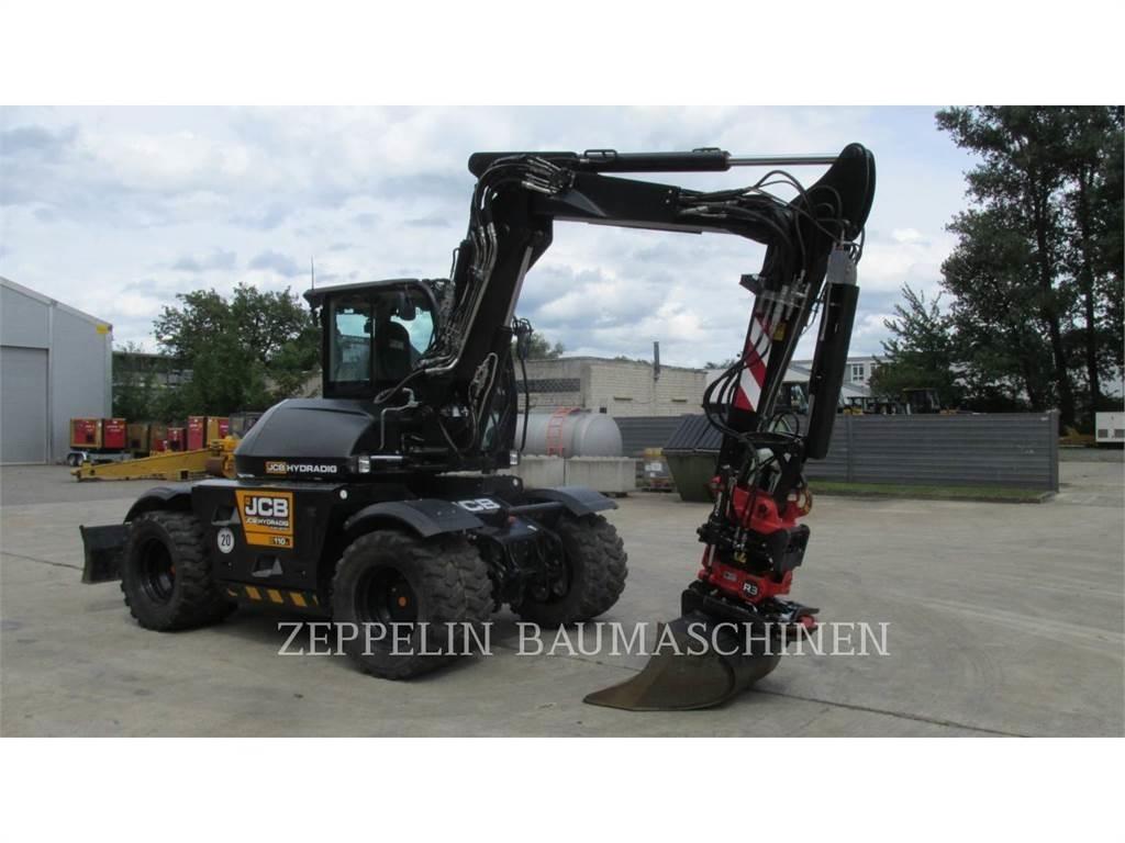 JCB 110W Kolesové rýpadlá