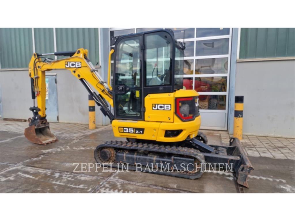 JCB 35Z-I Pásové rýpadlá