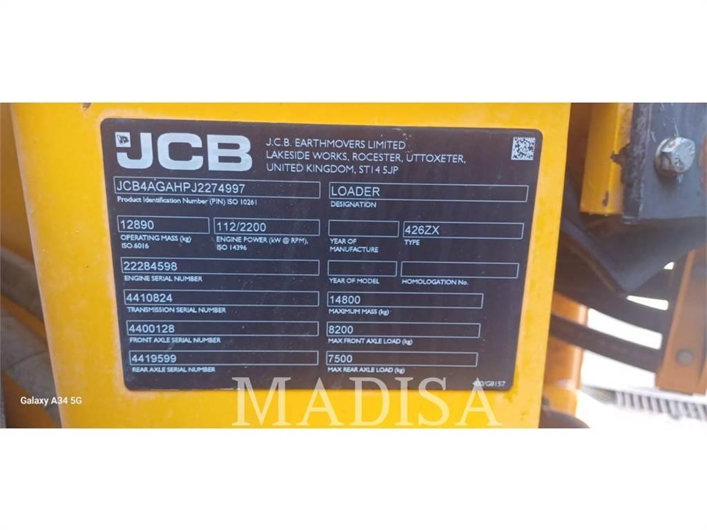 JCB 426B ZX Kolesové nakladače