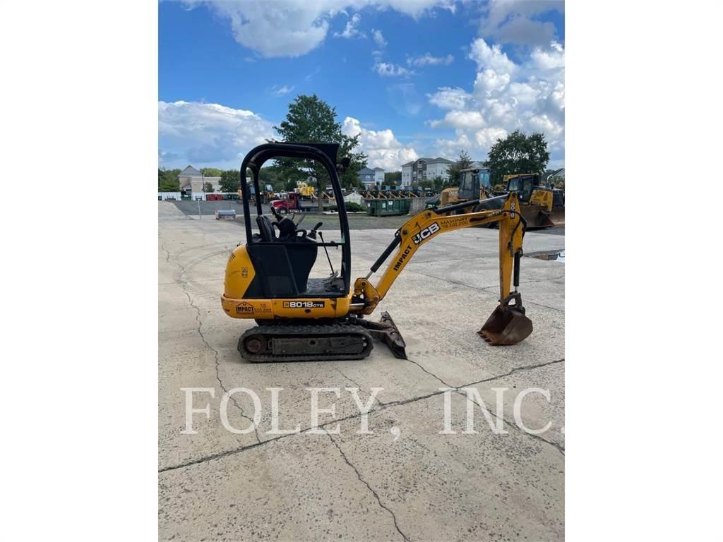 JCB 8018CTS Pásové rýpadlá