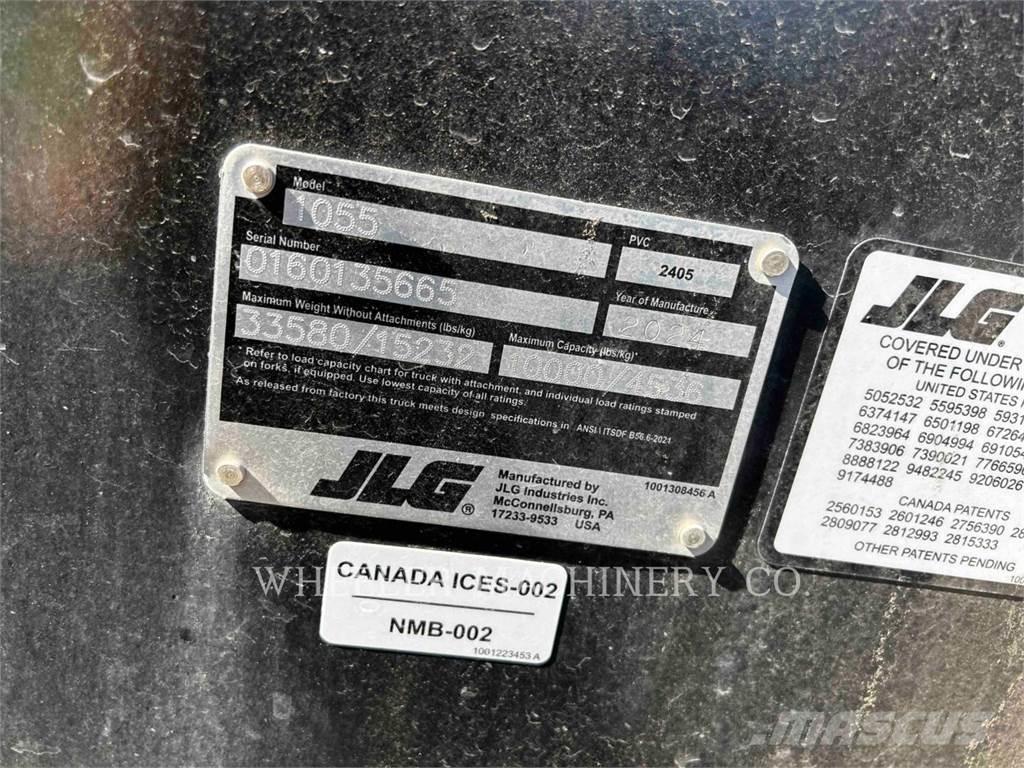 JLG 1055 Teleskopické manipulátory