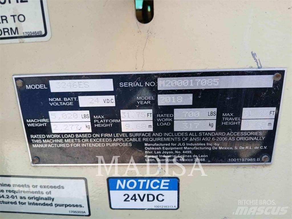 JLG 3246ES Nožnicové zdvíhacie plošiny