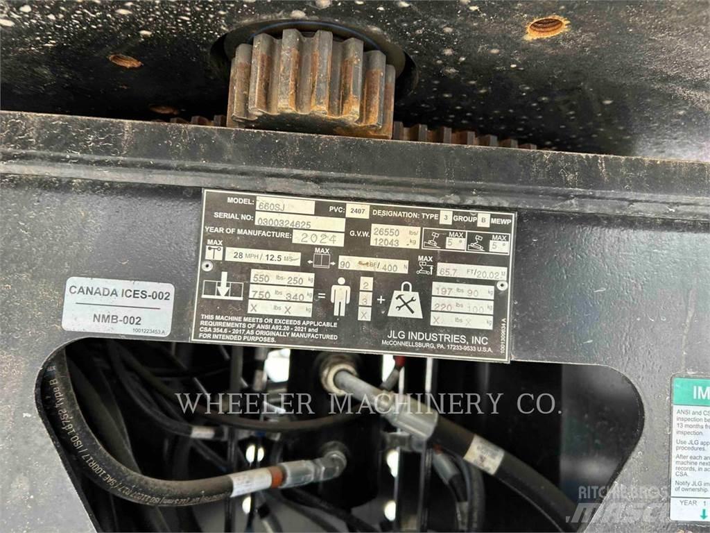JLG 660SJ SP Kĺbové plošiny