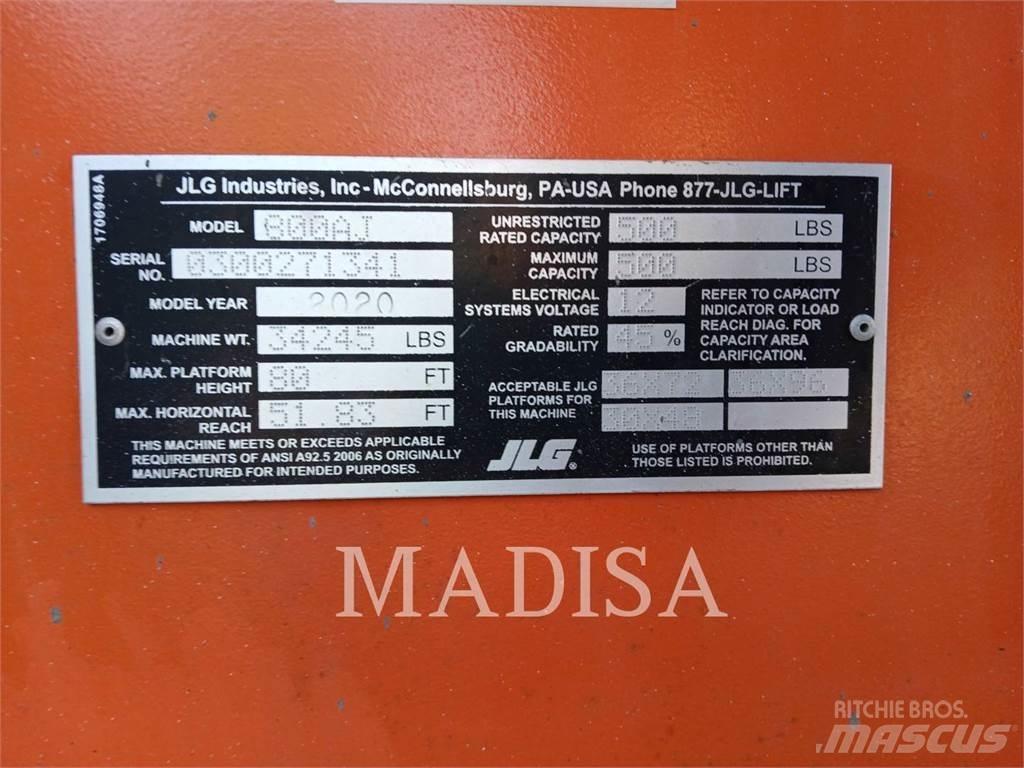 JLG 800 AJ Kĺbové plošiny