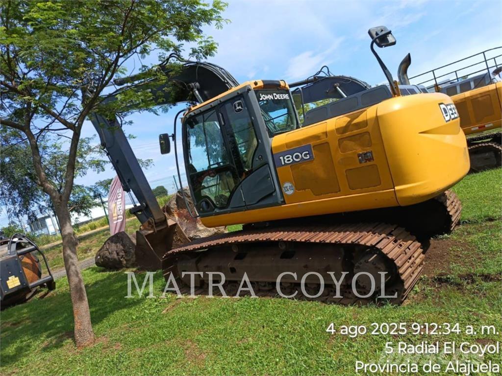 John Deere 180G Pásové rýpadlá