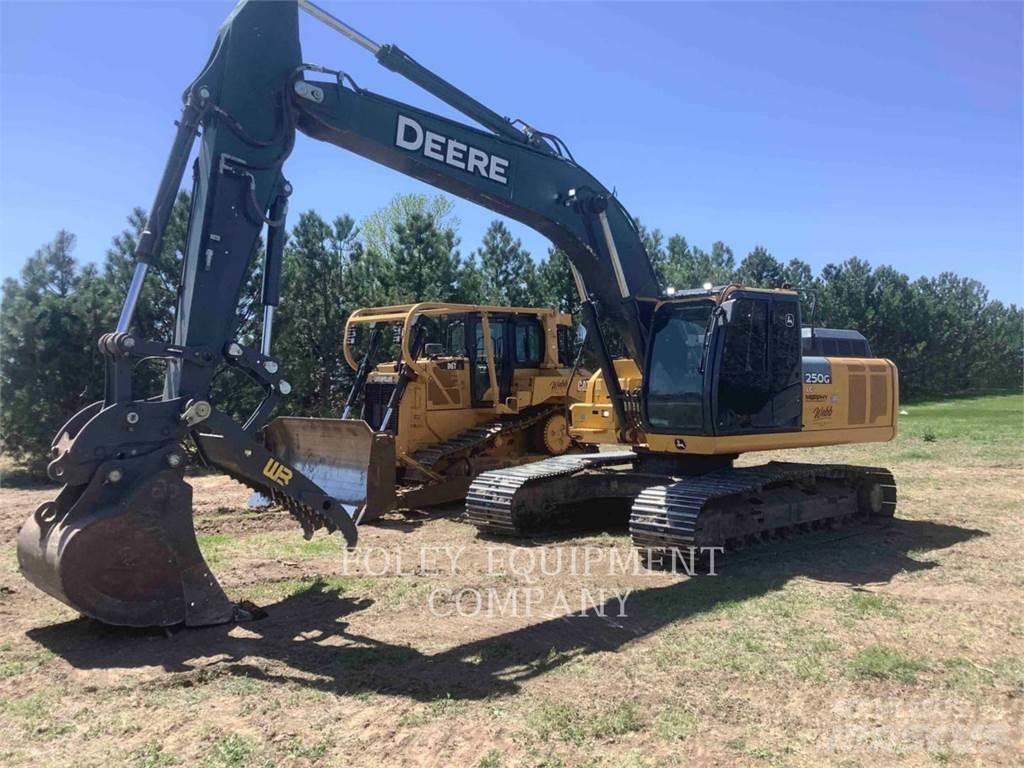 John Deere 250G Pásové rýpadlá