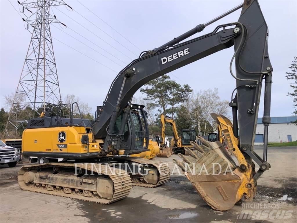 John Deere 300P Pásové rýpadlá