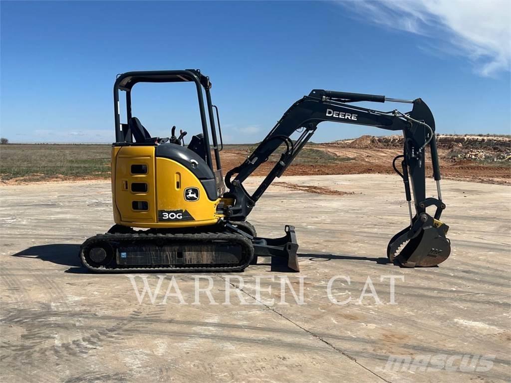 John Deere 30G Pásové rýpadlá