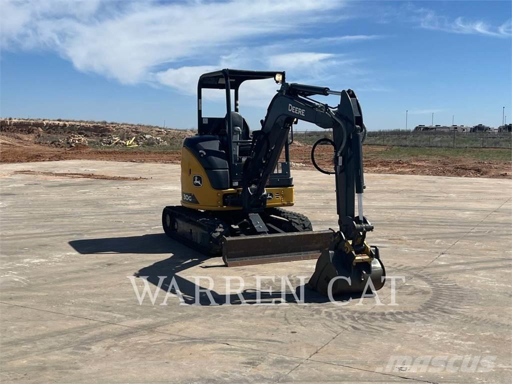 John Deere 30G Pásové rýpadlá