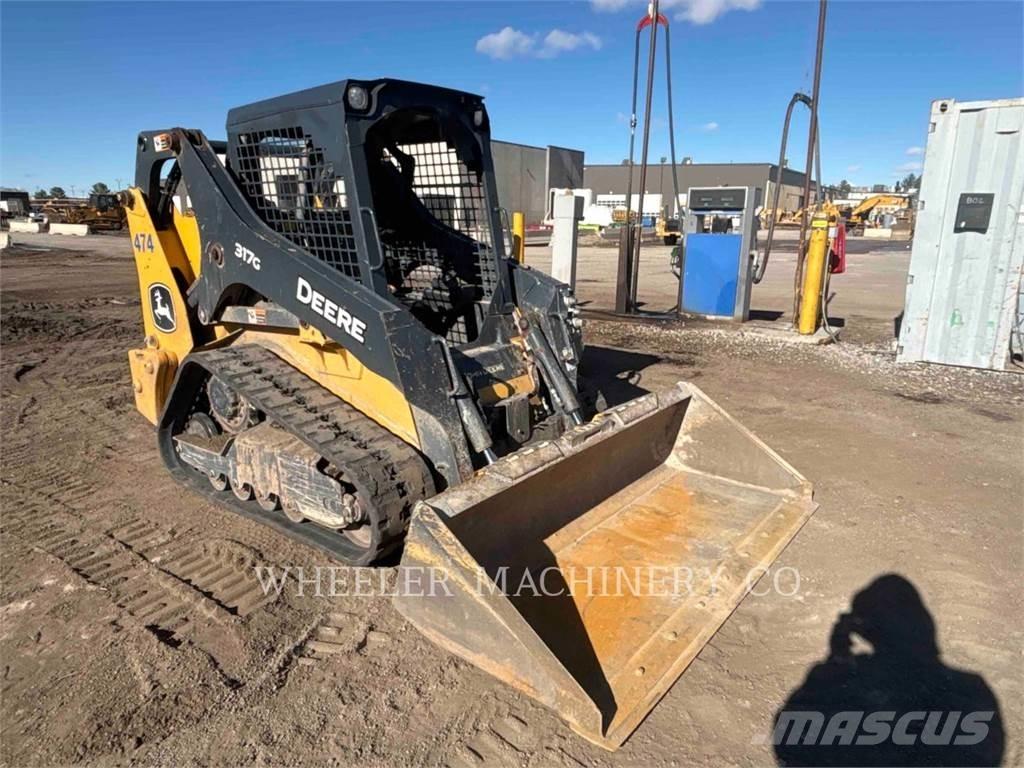 John Deere 317G CTL Pásové nakladače