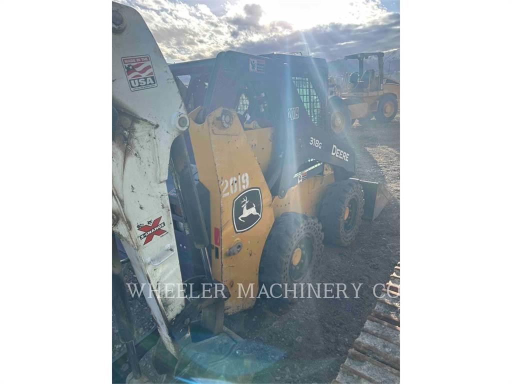 John Deere 318G Šmykom riadené nakladače