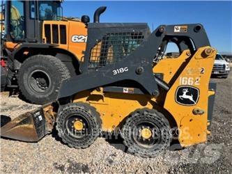 John Deere 318G SSL Šmykom riadené nakladače