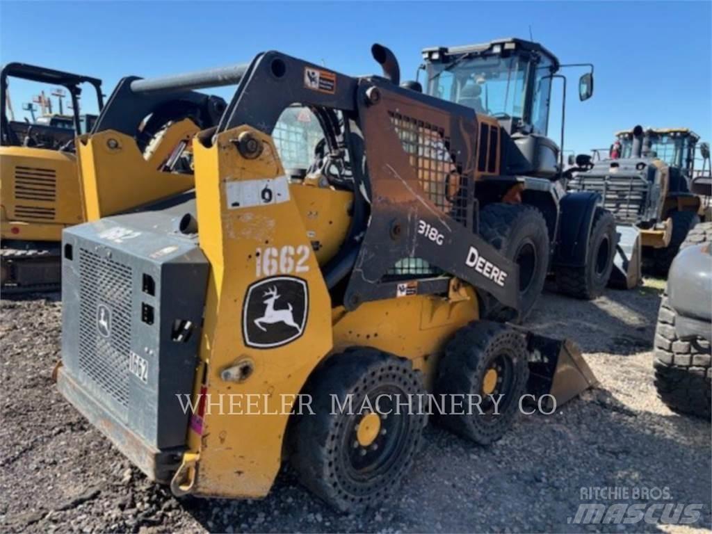 John Deere 318G SSL Šmykom riadené nakladače