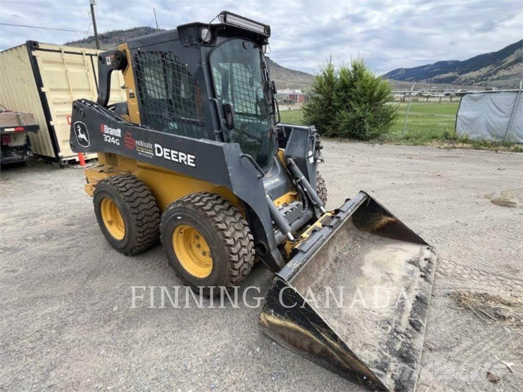 John Deere 324G Šmykom riadené nakladače