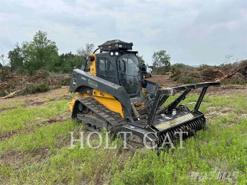John Deere 333G Pásové nakladače