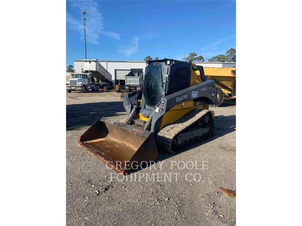 John Deere 333G Pásové nakladače