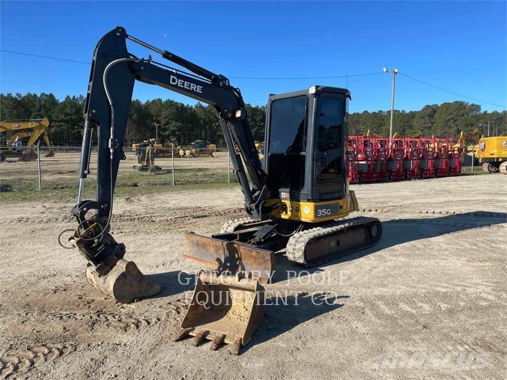 John Deere 35G Pásové rýpadlá
