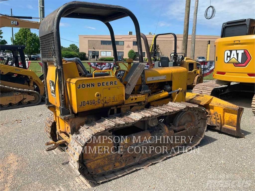 John Deere 450CC Pásové dozéry