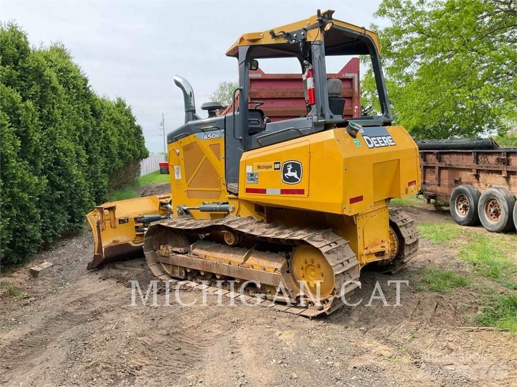 John Deere 450K Pásové dozéry