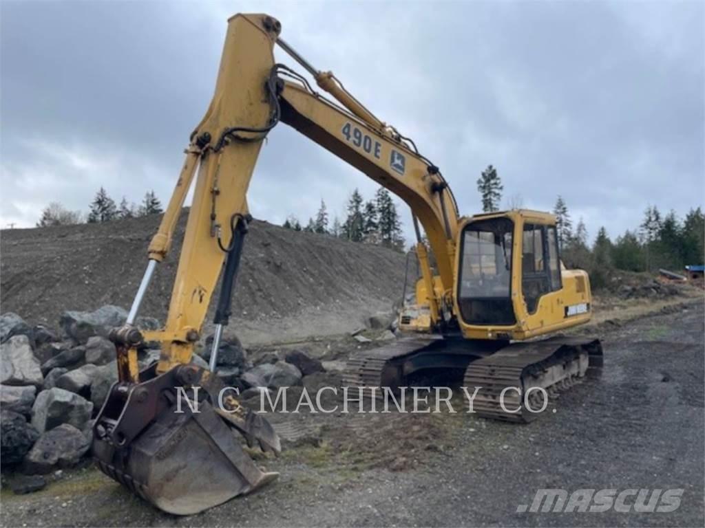 John Deere 490E Pásové rýpadlá