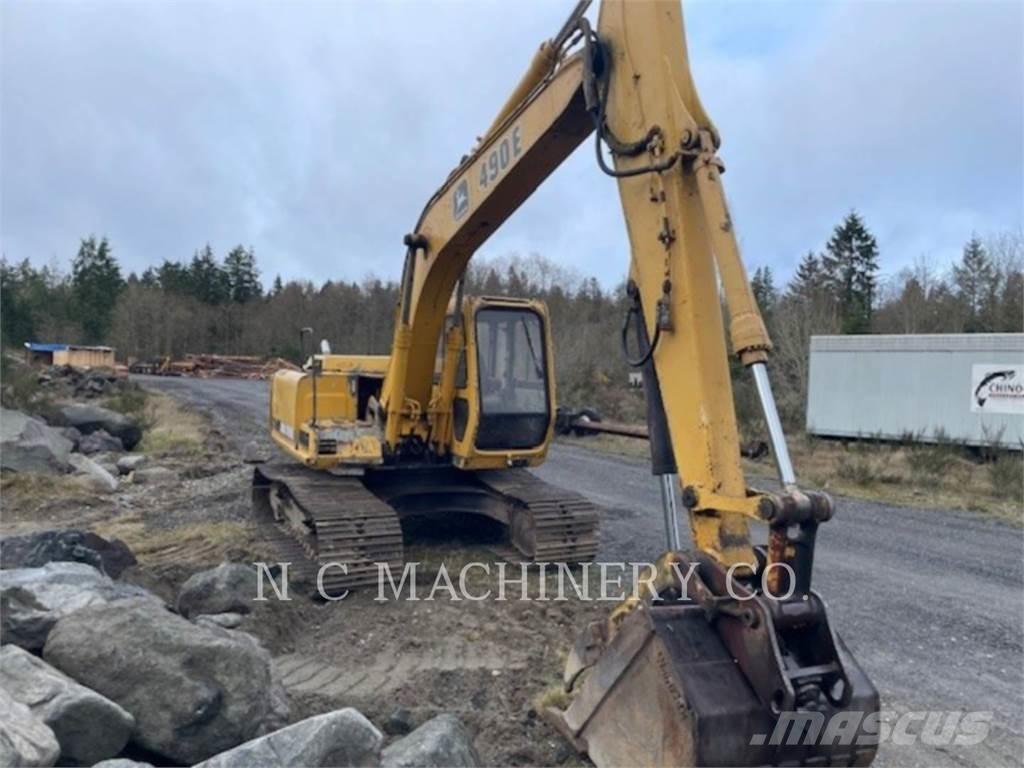 John Deere 490E Pásové rýpadlá