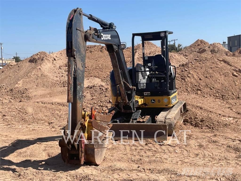 John Deere 50G Pásové rýpadlá