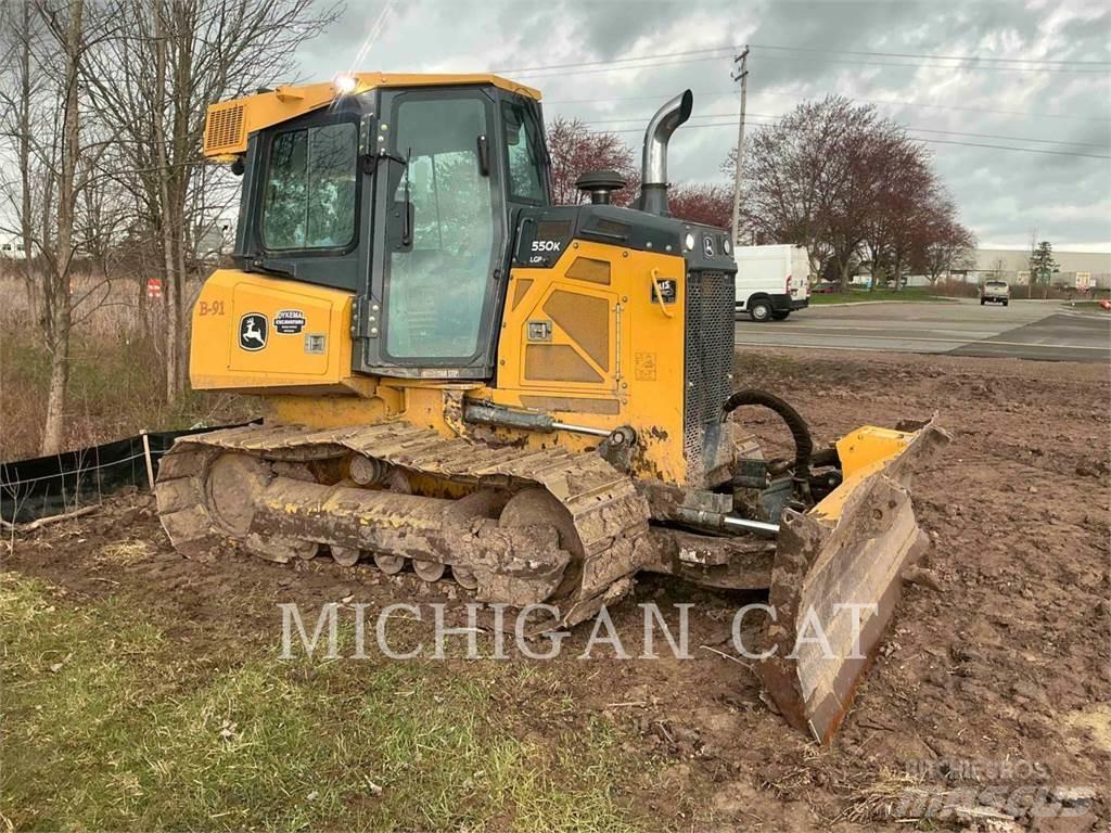John Deere 550K LGP Pásové dozéry