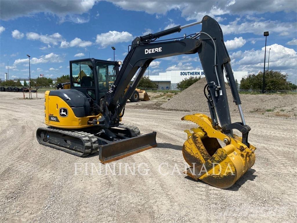 John Deere 60G Pásové rýpadlá