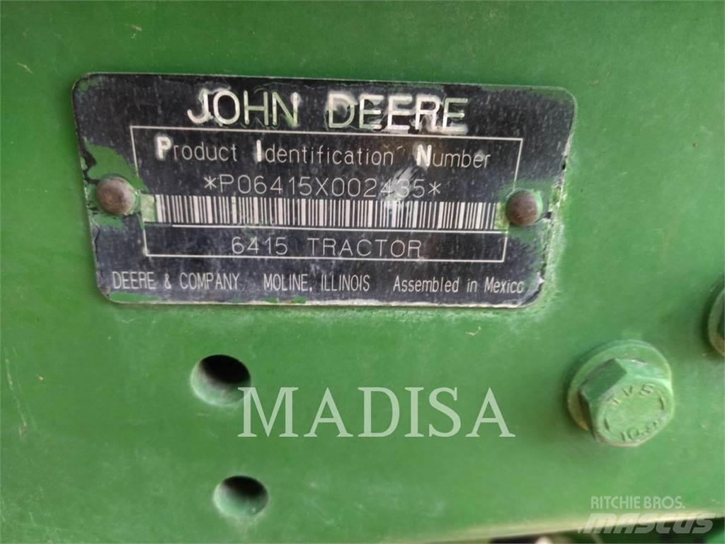 John Deere 6415 Traktory