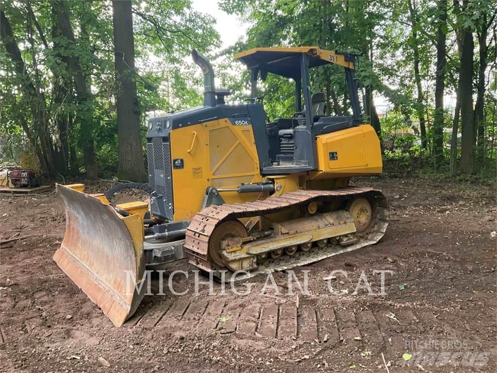 John Deere 650K Pásové dozéry