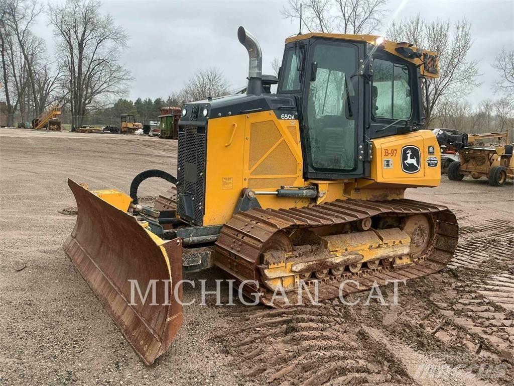 John Deere 650K LGP Pásové dozéry