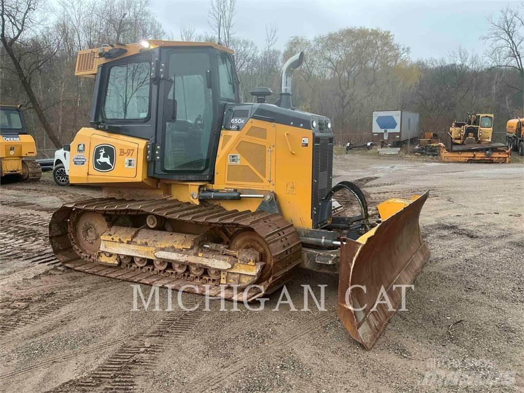 John Deere 650K LGP Pásové dozéry