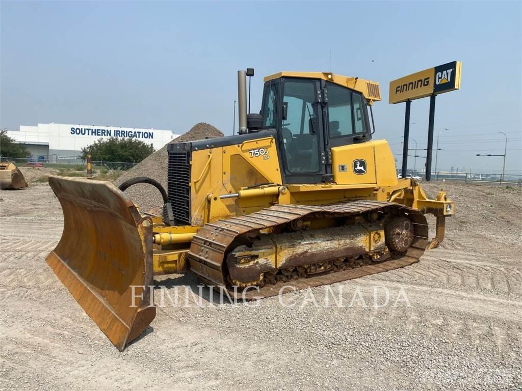 John Deere 750J Pásové dozéry