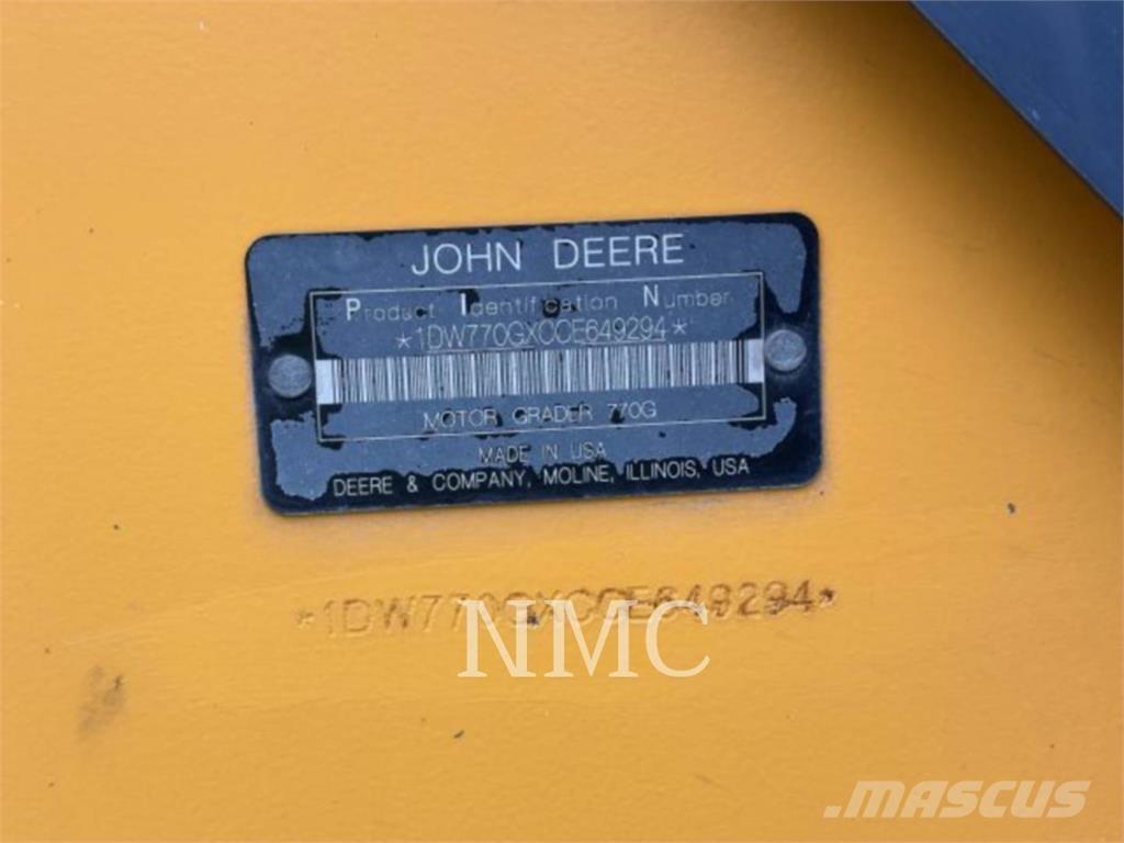 John Deere 770G_JD Grejdery