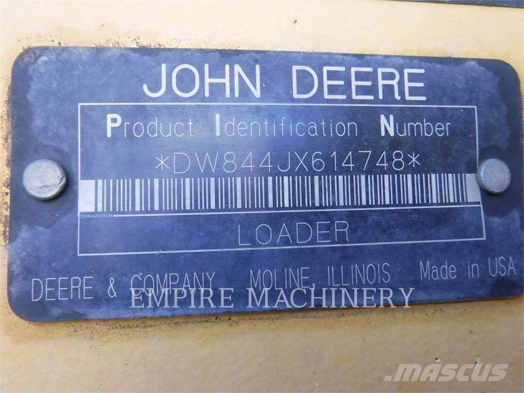 John Deere 844J Kolesové nakladače