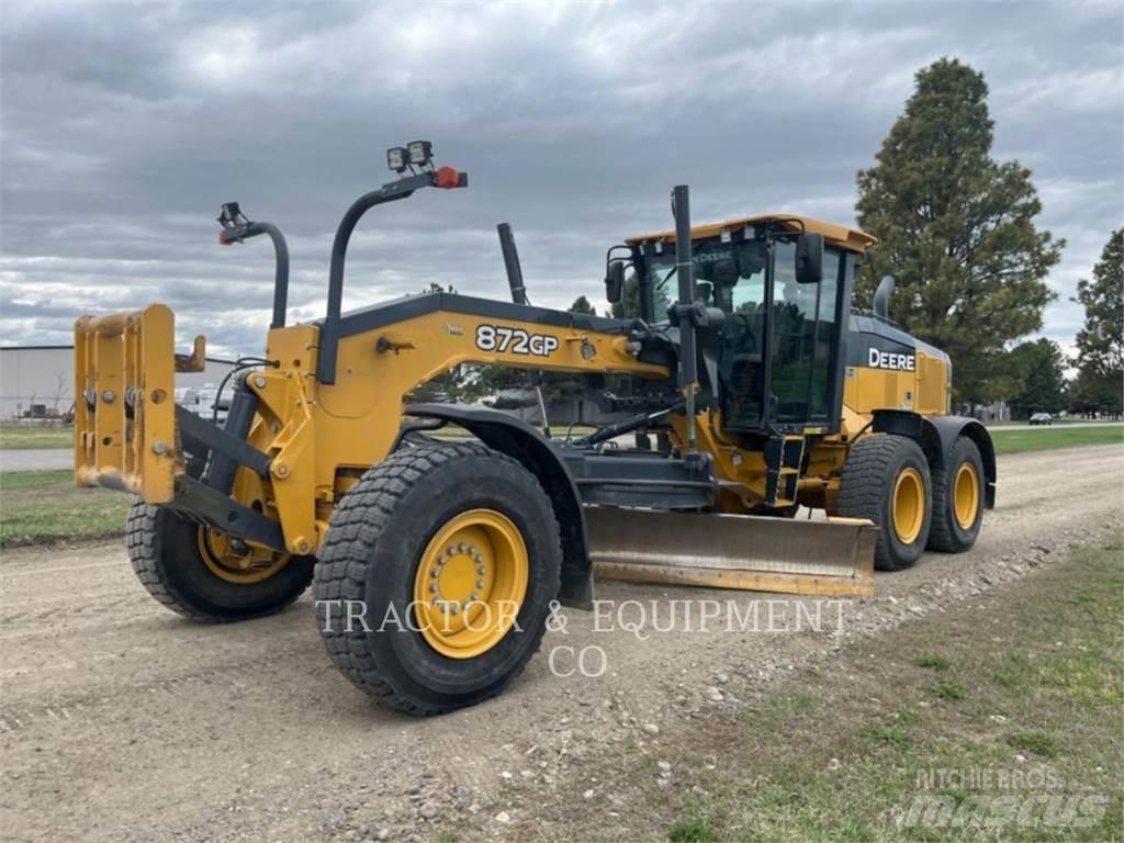 John Deere 872GP Grejdery