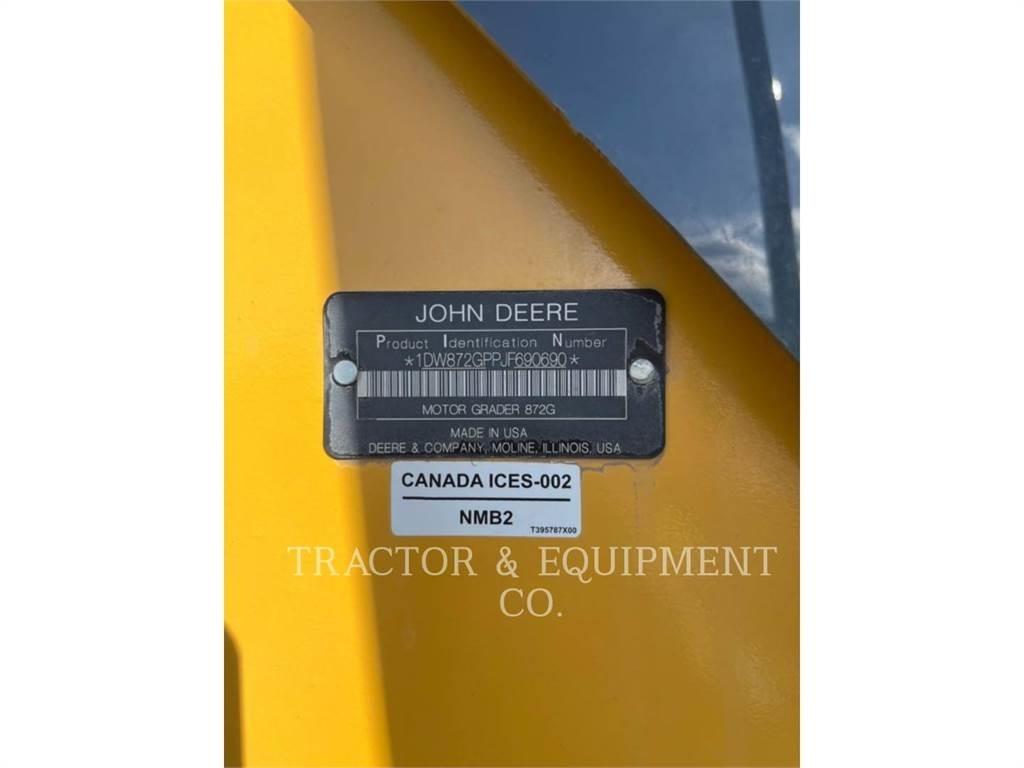 John Deere 872GP Grejdery