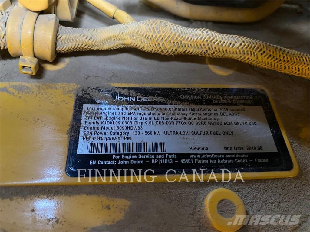 John Deere 872GP Grejdery