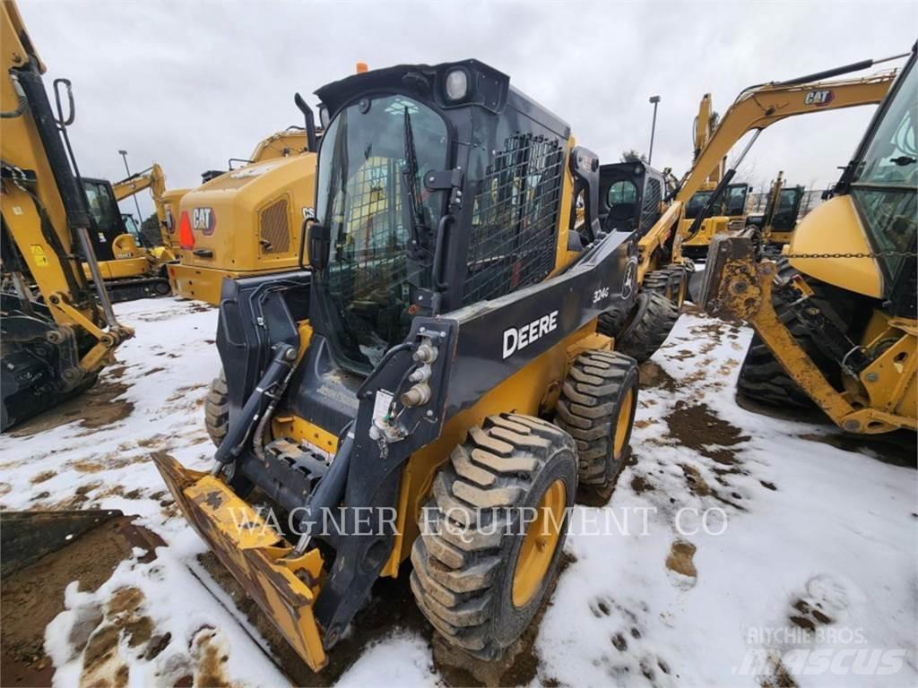 John Deere & CO. 324G Šmykom riadené nakladače
