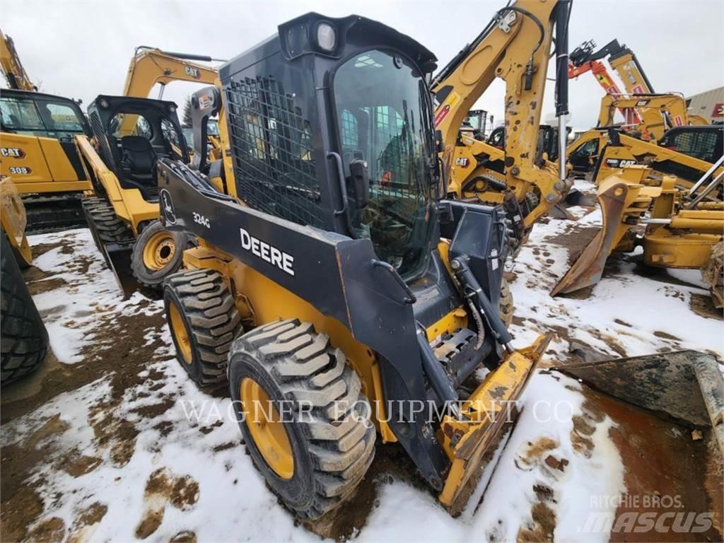 John Deere & CO. 324G Šmykom riadené nakladače