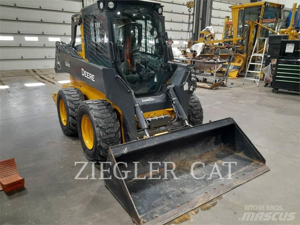 John Deere & CO. 324G Šmykom riadené nakladače
