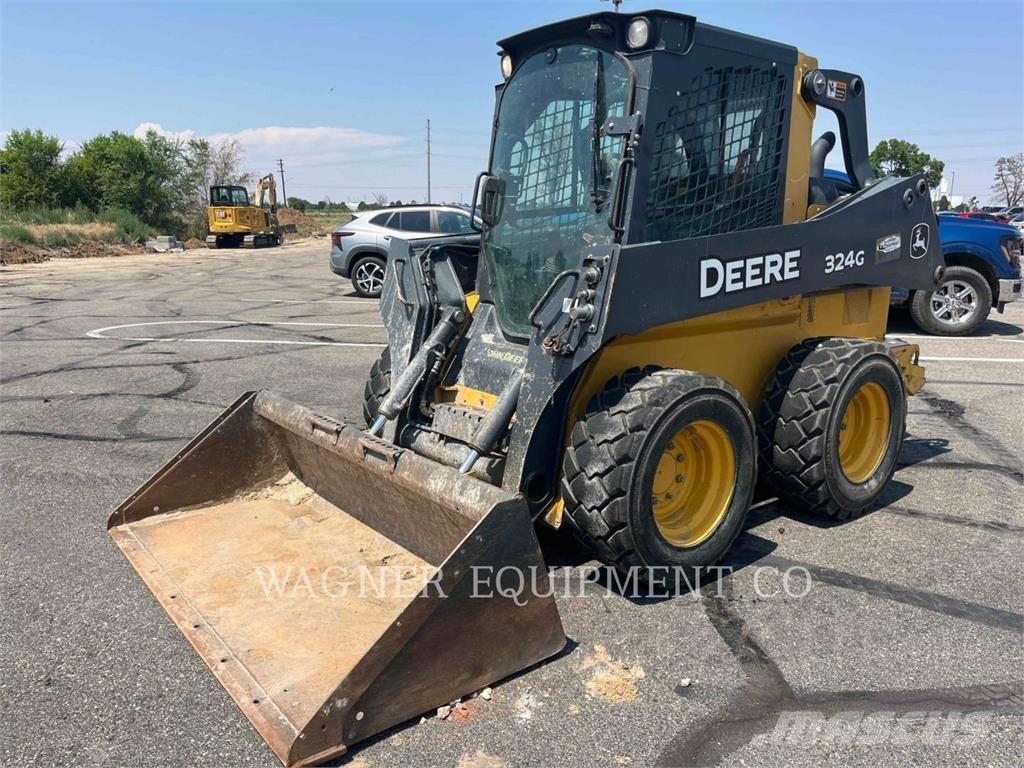 John Deere & CO. 324G Šmykom riadené nakladače